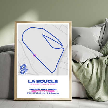 Affiche personnalisée La Boucle 2026
