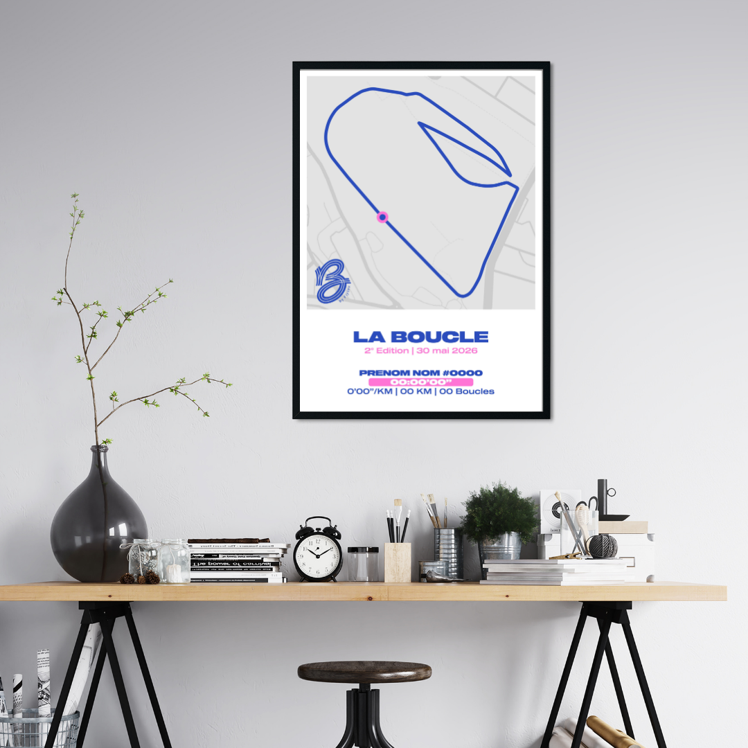 Affiche personnalisée La Boucle 2026