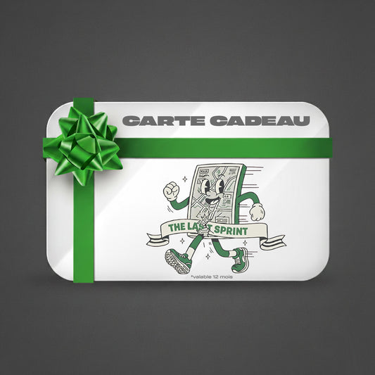 Carte Cadeau - Affiche Sur Mesure - Souvenir pour Runner